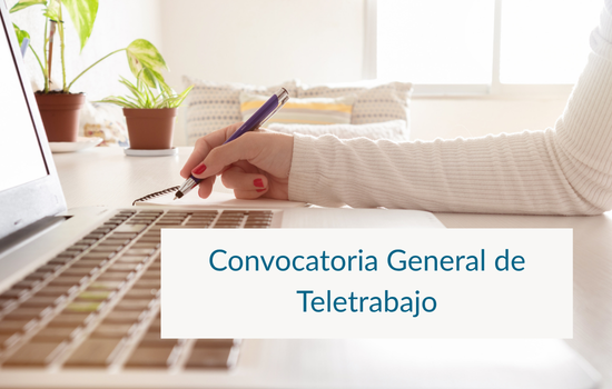 IMG Convocatoria modalidad general Teletrabajo